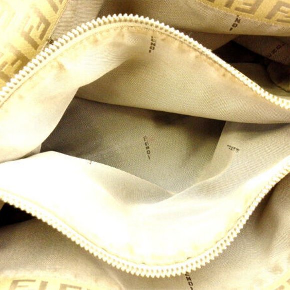 Fendi Tote bag Zucca Beige Woman Authentic Used Y4448 - Picture 2 of 6